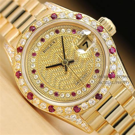 diamond and ruby rolex watches|Rolex diamond bezel prices.